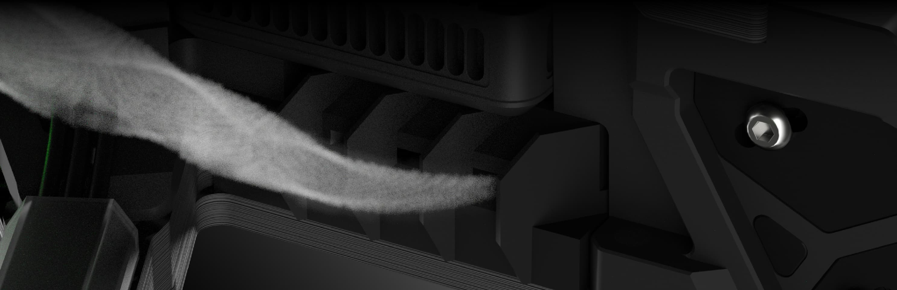 Nazgul Evoque F7 — component detail: frame and arms